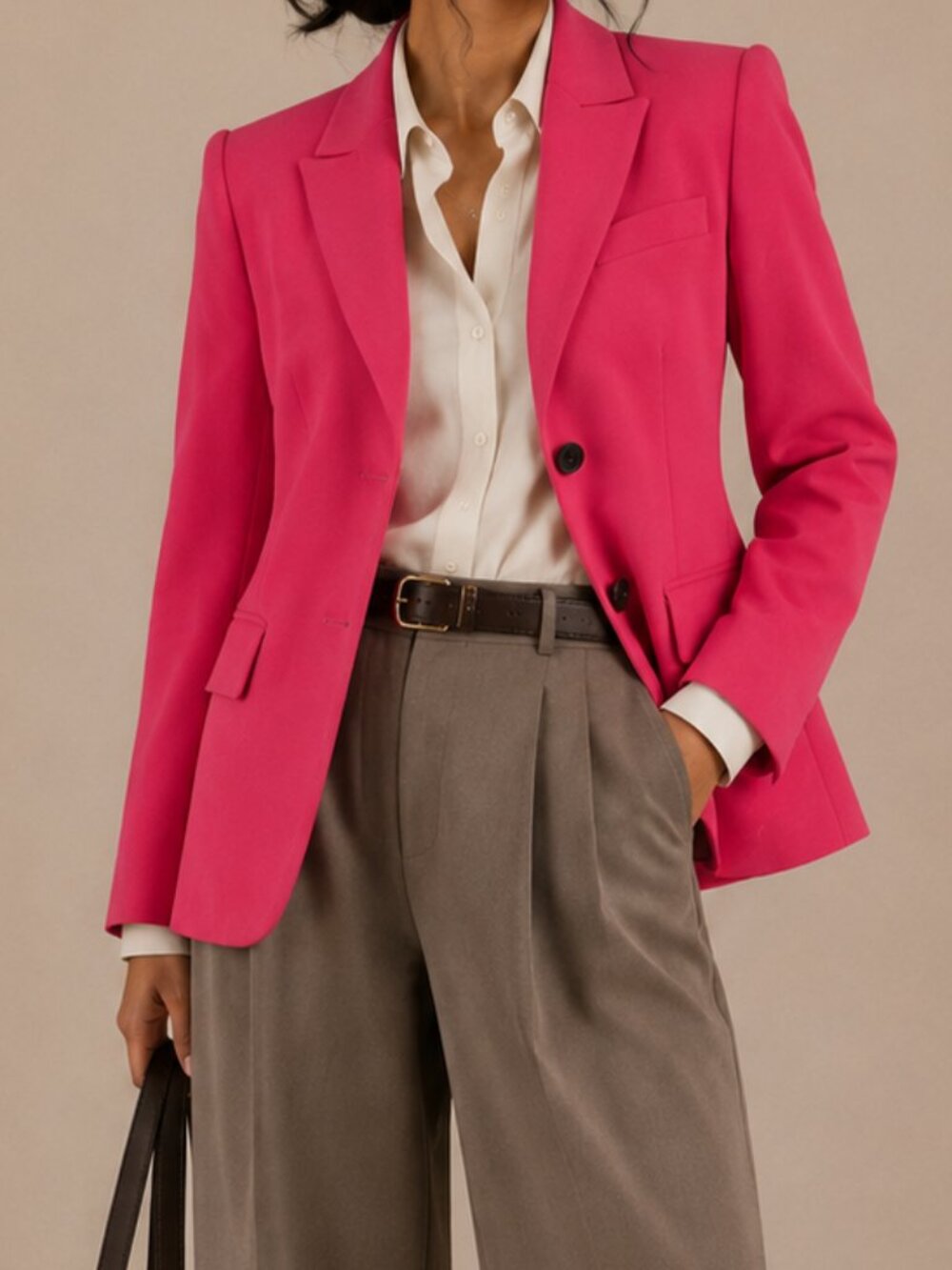 Judith and Charles Hot Pink Blazer Sz 2